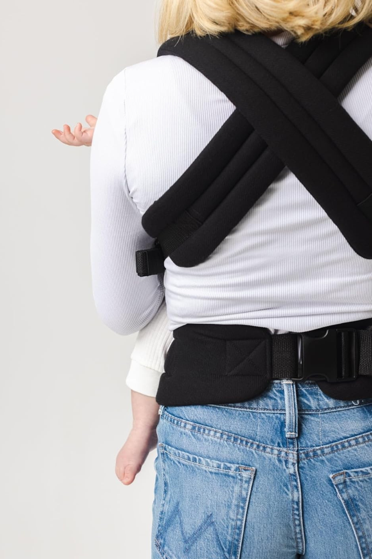 The Mama Carrier – Midnight Houndstooth Black