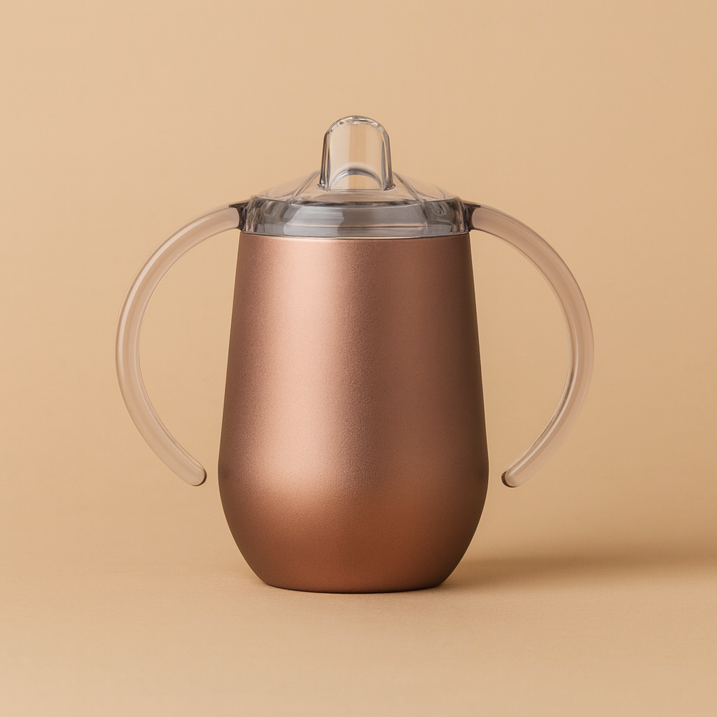 Spill-Proof Thermal Sippy Cup – Keeps Drinks Warm or Cold
