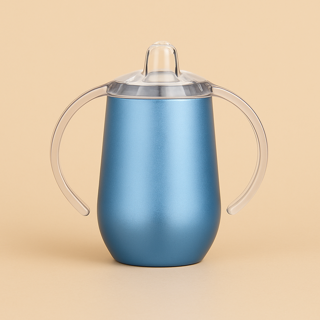 Spill-Proof Thermal Sippy Cup – Keeps Drinks Warm or Cold