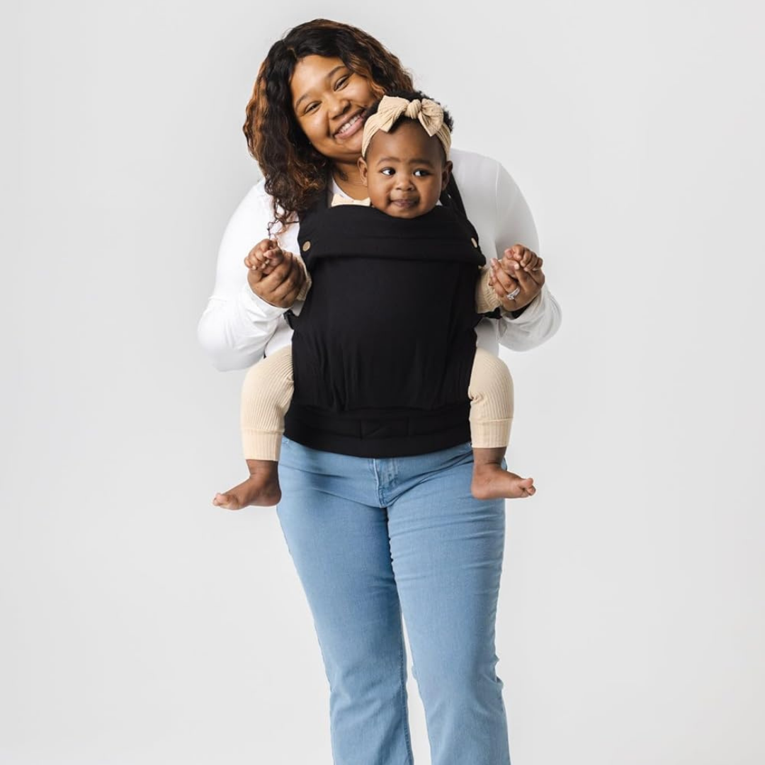 The Mama Carrier – Midnight Houndstooth Black