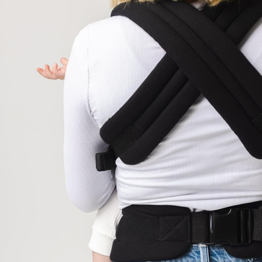 The Mama Carrier – Midnight Houndstooth Black