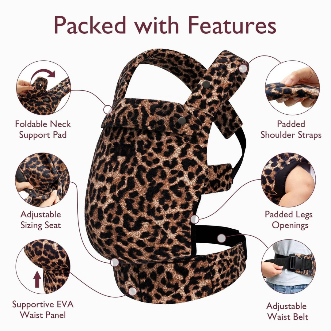 The Mama Carrier – Tawny Leopard Classic
