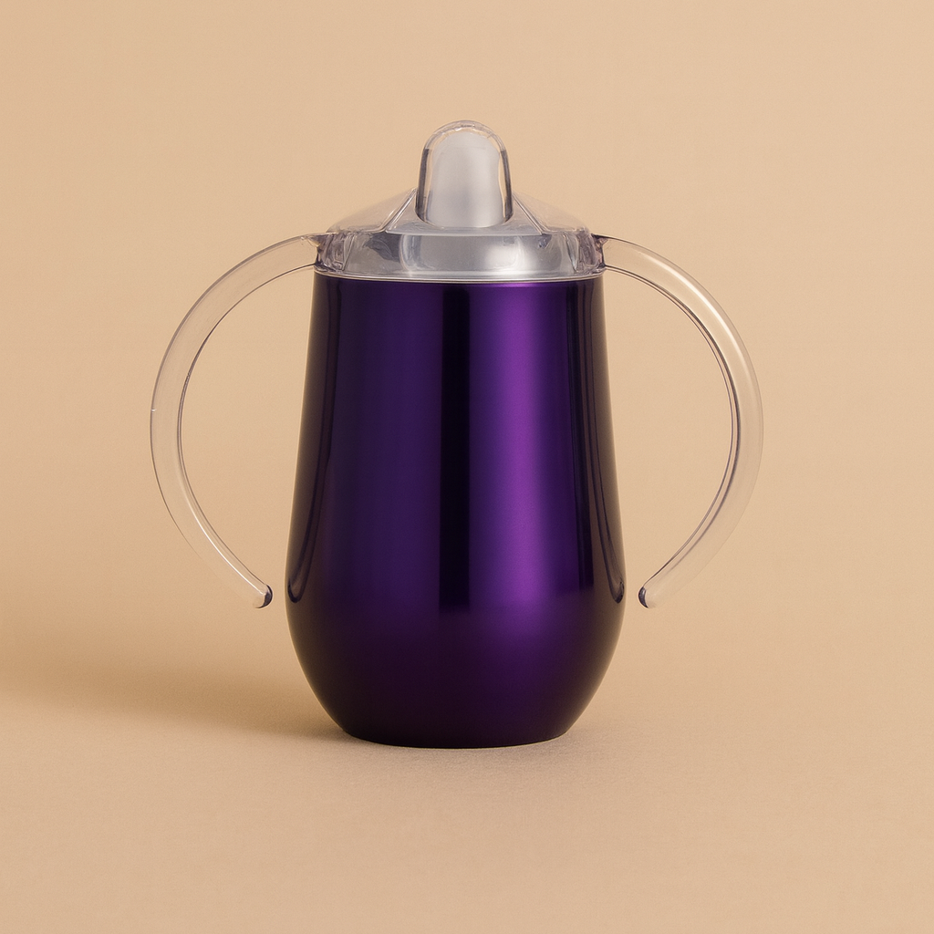 Spill-Proof Thermal Sippy Cup – Keeps Drinks Warm or Cold