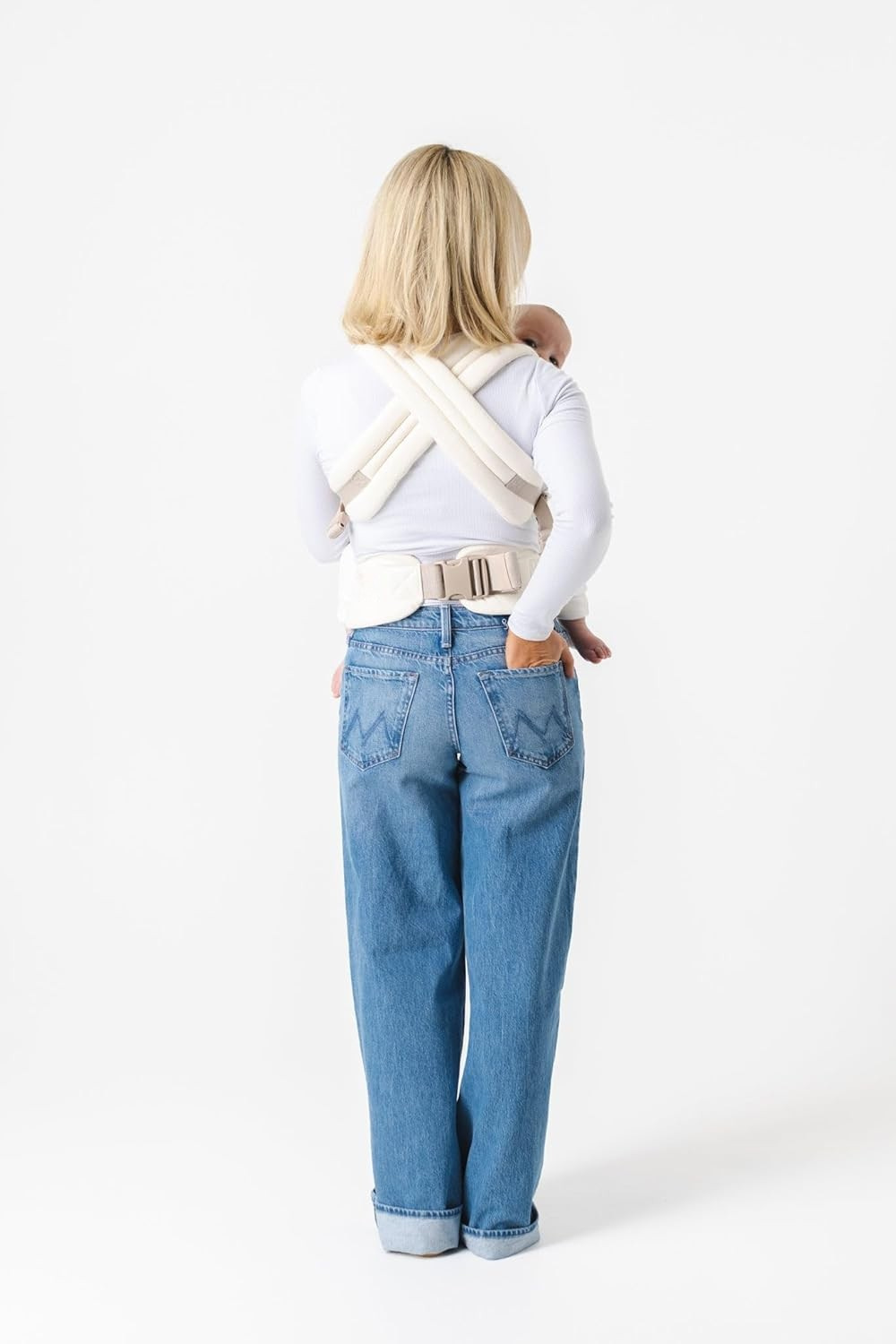 The Mama Carrier - Houndstooth Cream Classic