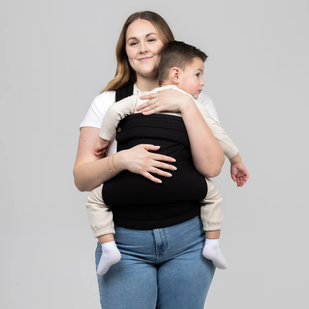 The Mama Carrier – Midnight Houndstooth Black